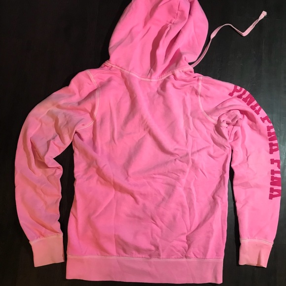 SOLD Victoria’s Secret Love Pink Hoodie - Picture 4 of 6